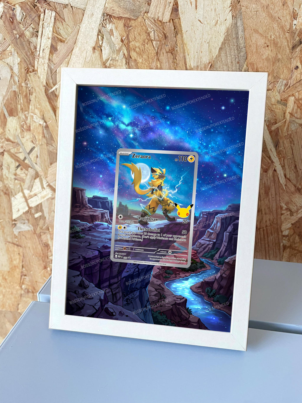 Cadre Pokémon Zeraora MEP 103