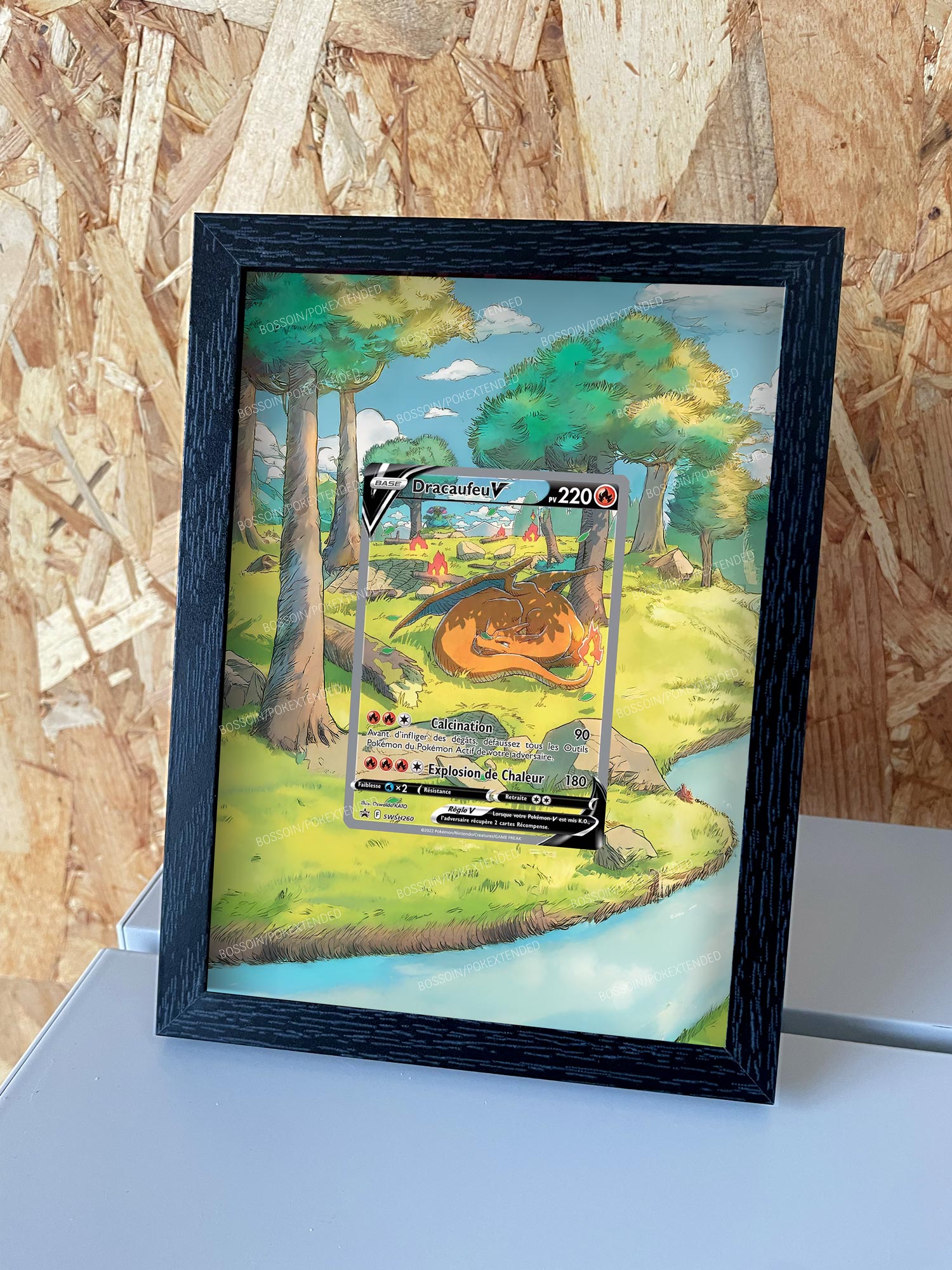Frame Pokemon SWSH 260 / s12a 211 / Charizard promo / Charizard