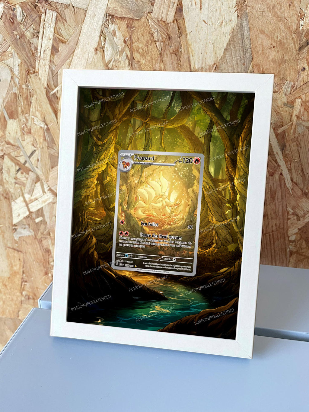 Cadre Pokemon OBF 199 / sv3 110 / Obsidian Flames / Feunard / Ninetales