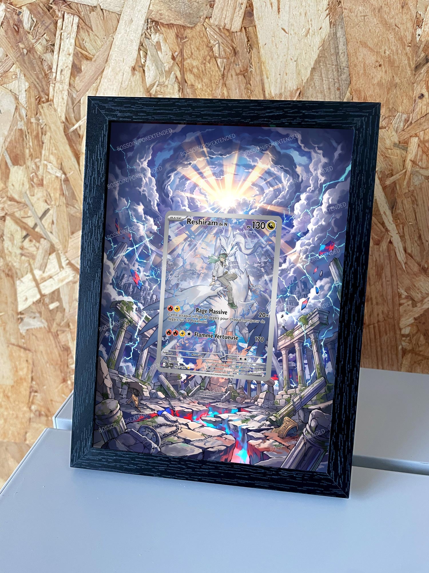 Pokemon Card Frame GEN RC32 / CP3 026 / Nymphali ex / Sylveon ex