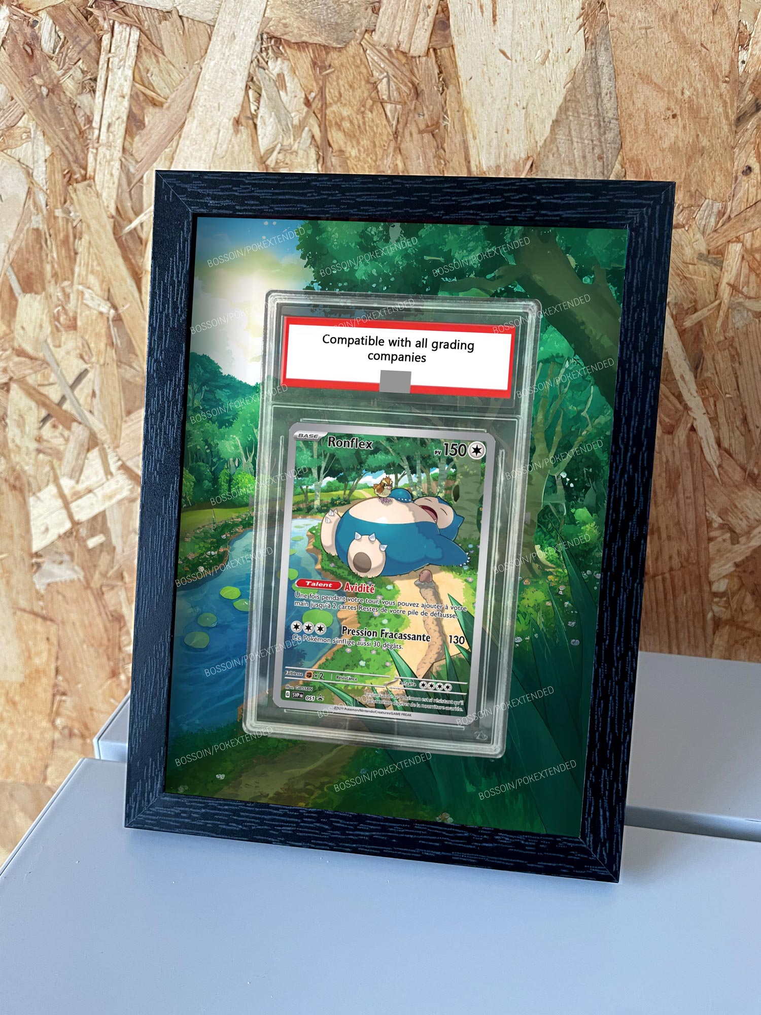 Cadre Pokemon 151 SVP 051 SV2A 181/165 Ronflex / Snorlax