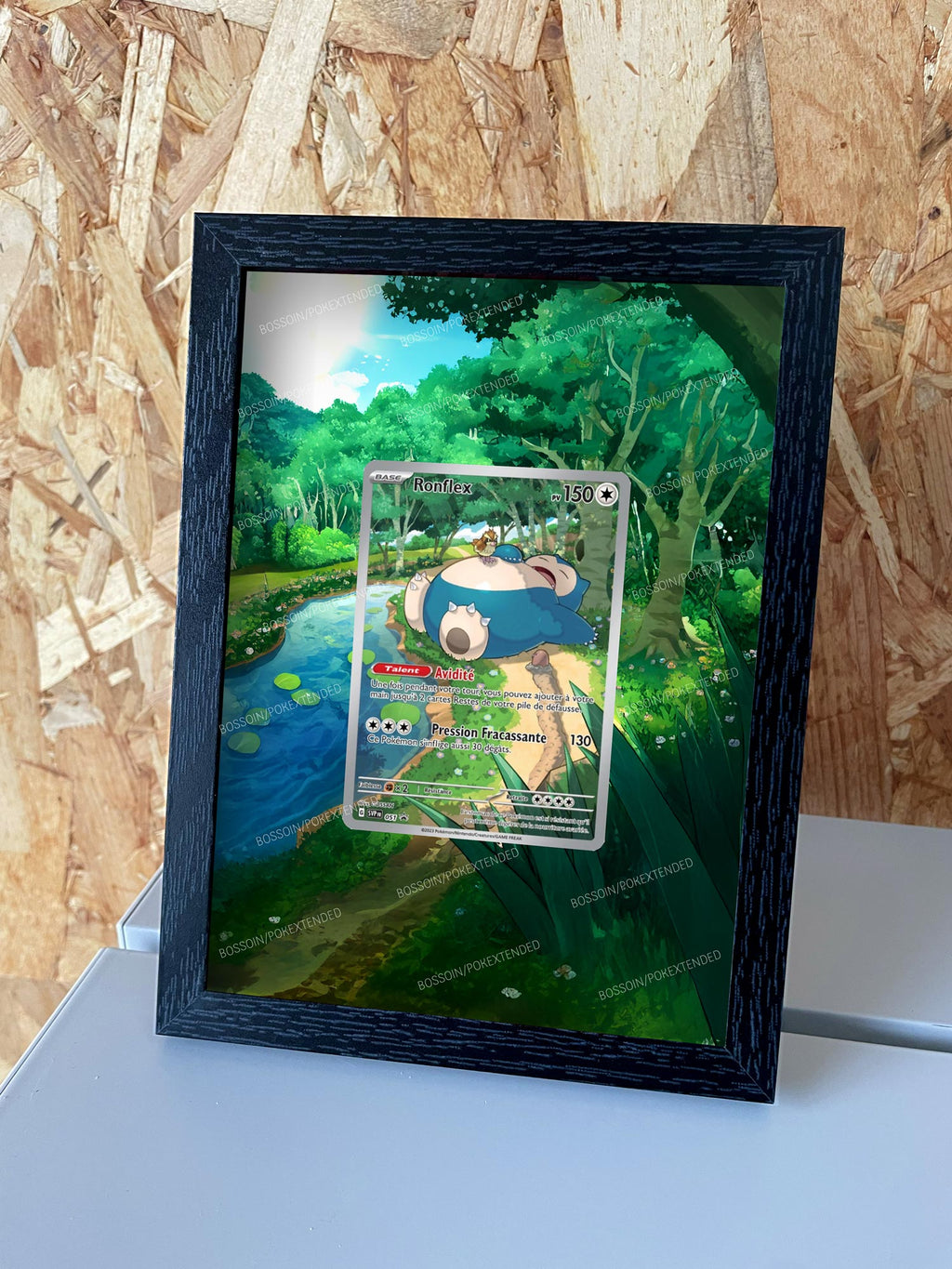 Cadre Pokemon 151 SVP 051 SV2A 181/165 Ronflex / Snorlax