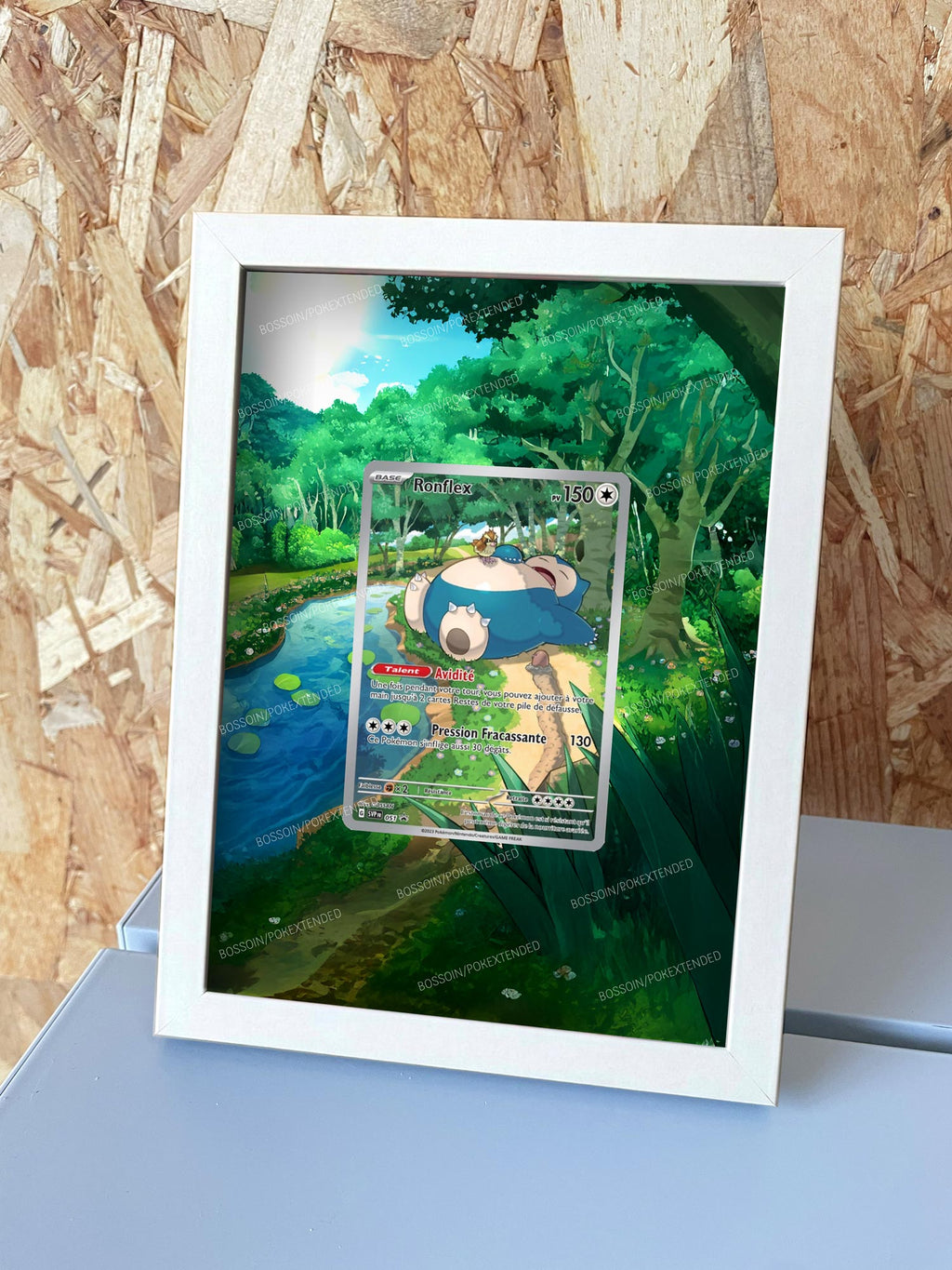 Cadre Pokemon 151 SVP 051 SV2A 181/165 Ronflex / Snorlax
